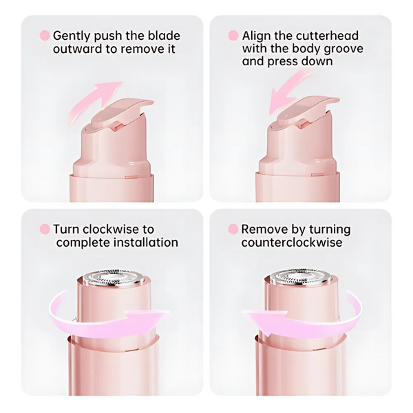 Elesse™  Dual Head Body Epilator